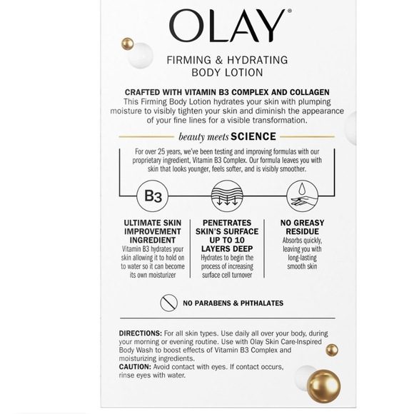 🔥🔥OLAY Collagen Firming Body Lotion 17 Fl Oz, 2-Pack - Picture 2 of 5